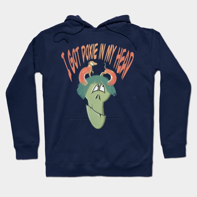 I have doxie in my head. Hoodie by Ekenepeken